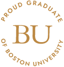 Proud graduate of Boston University